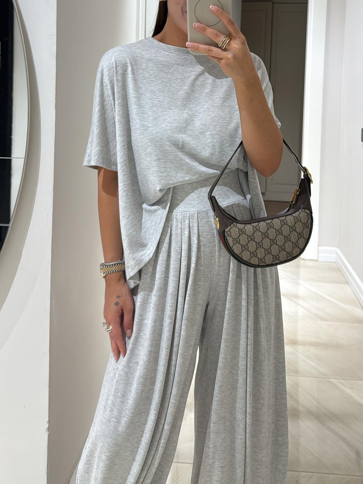 Comfy Women's Blouse and Palazzo Pants Set