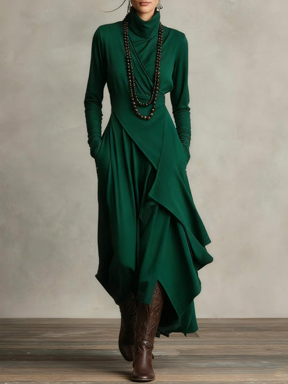 Ladies Long Strapless Summer Dress