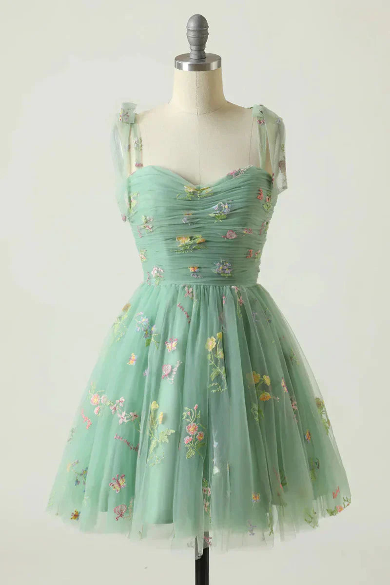 Delicate Lace Prom Dress