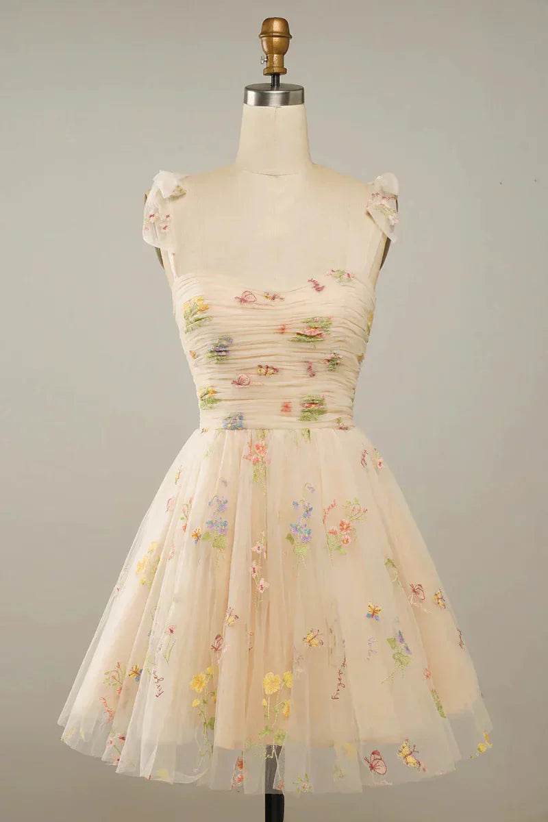 Delicate Lace Prom Dress