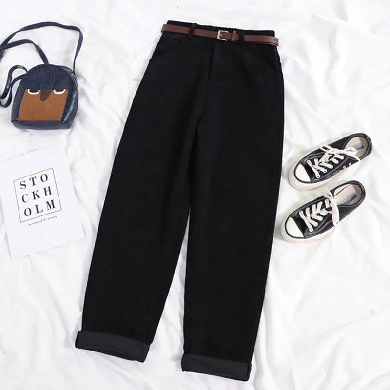 Rugged Cotton Pants for Ladies