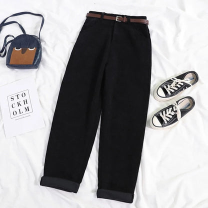 Rugged Cotton Pants for Ladies