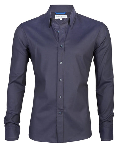 Slim Fit Zip Up Shirt