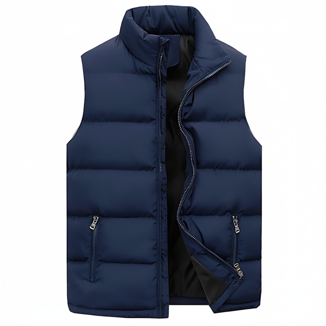 Warm Insulated Quilted Mens Vest