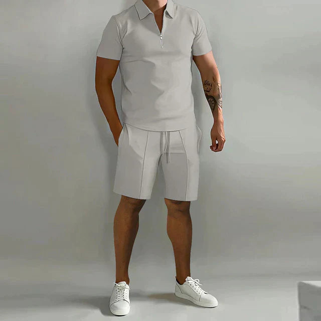 Men's Polo and Shorts Set Comfort Fit