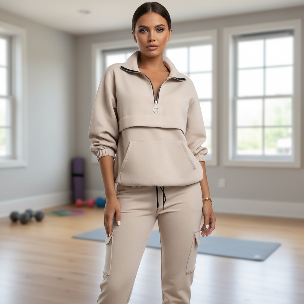 Women's Athletic 2-Piece Tracksuit - Pexav
