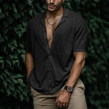 Casual Men's Summer Short Sleeve Shirt