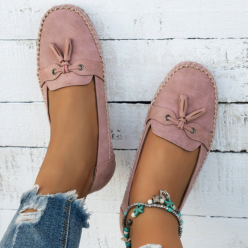 Timeless Leather Slip On Shoes