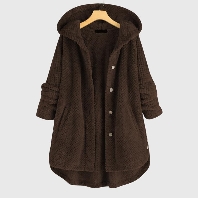 Warm Fleece Hooded Jacket