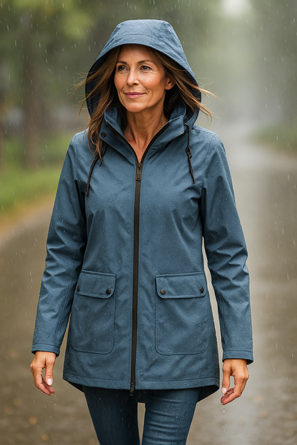 Waterproof Women's Long Parka Coat