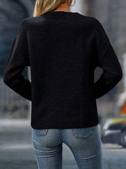 Soft Women's V-Neck Sweater