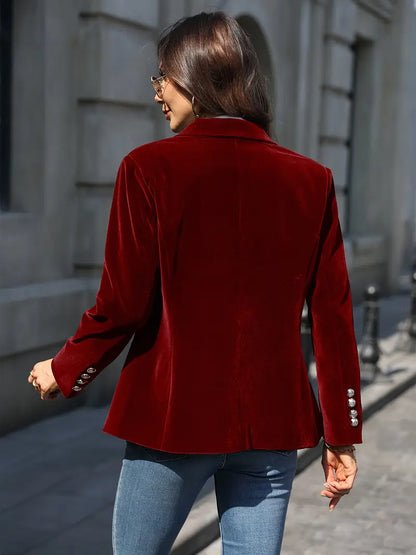 Luxurious Soft Velvet Jacket