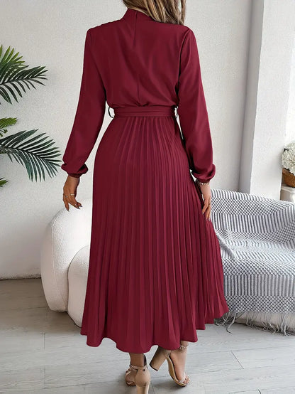 Flared Waist Midi Dress for Women