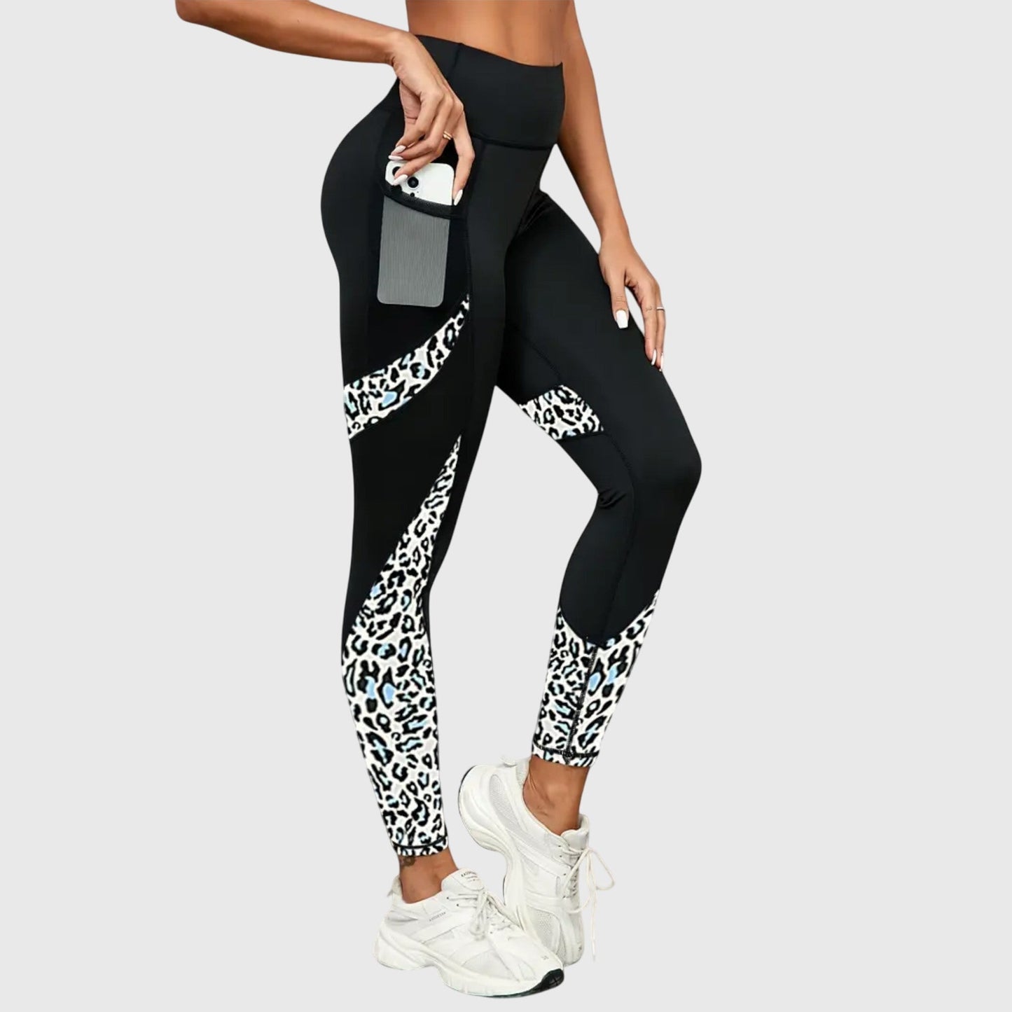 Fashionable Yoga Leopard Leggings Pants