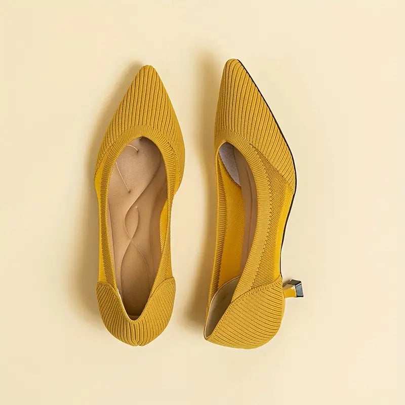 Comfortable Low Heel Pumps for Women