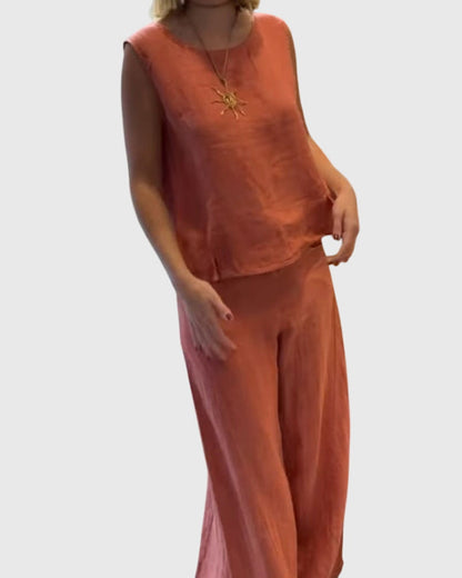 Trendy 2 Piece Boho Outfit Set