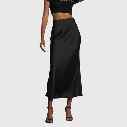 Women's Flowy Midi Skirt