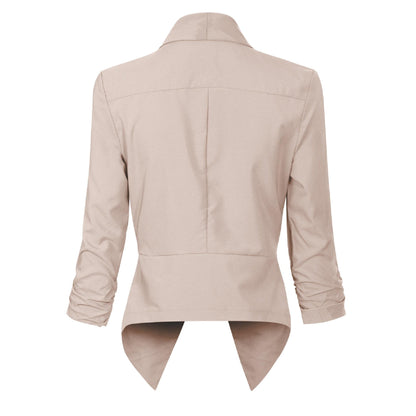 Classic Oversized Women's Long Blazer Jacket