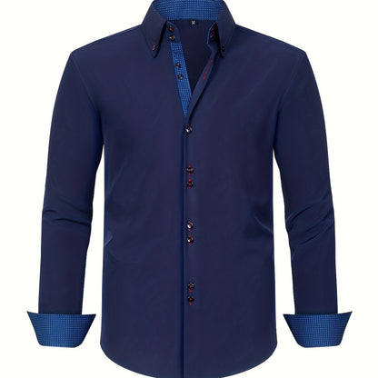 Classic Fit Men's Casual Button Down Shirt