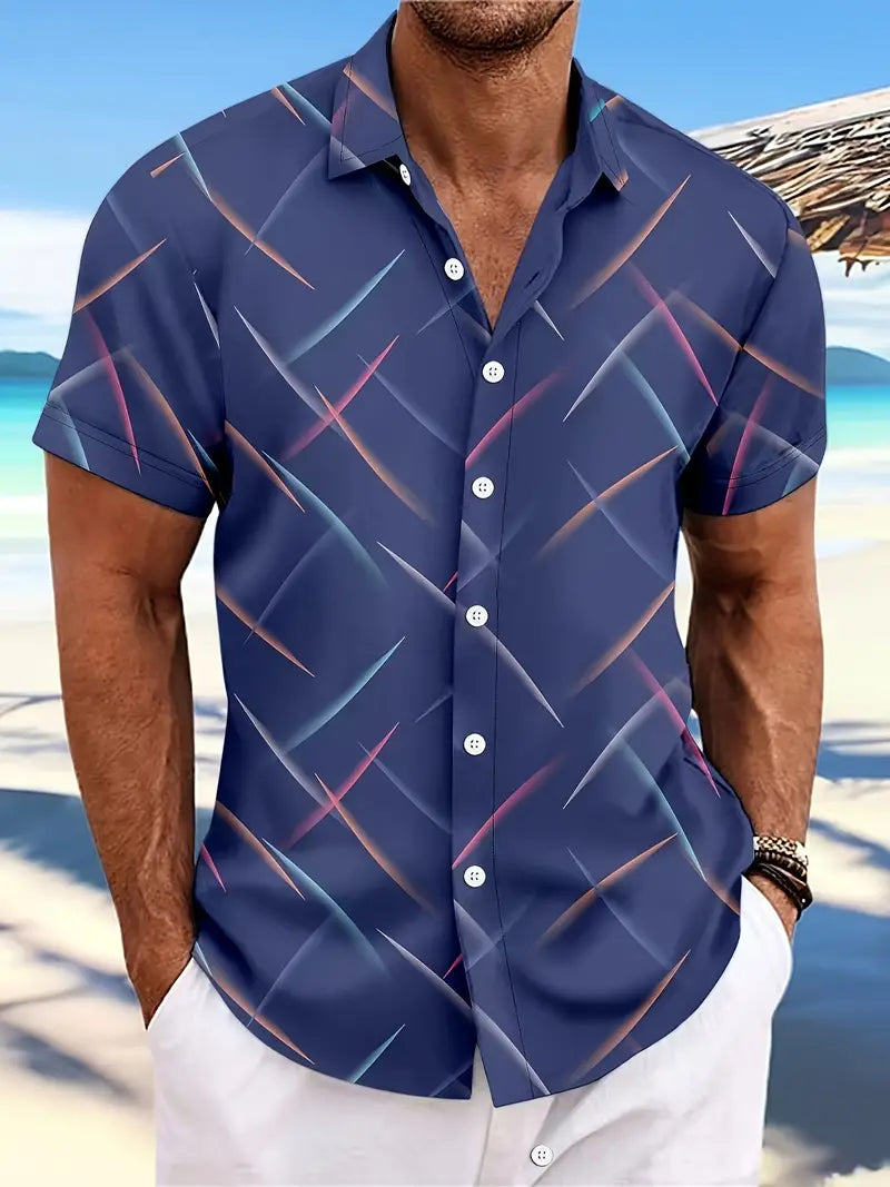 Classic Fit Short Sleeve Casual Shirt