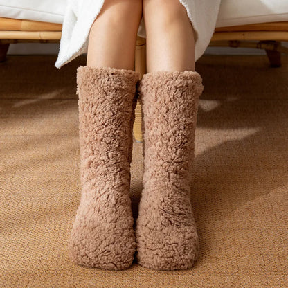 Cozy Fleece Slipper Socks