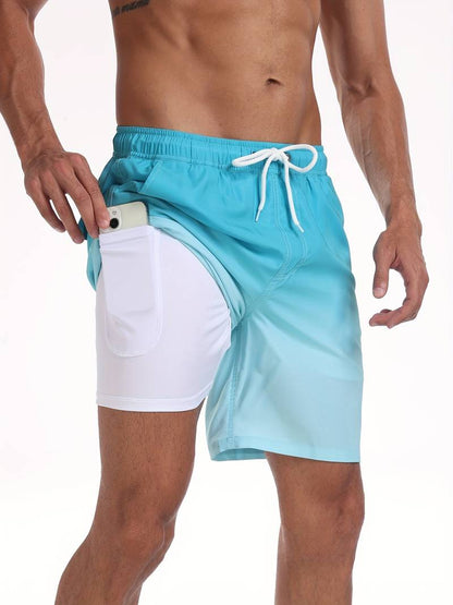 Men's Water Shorts Quick Dry Comfort Fit