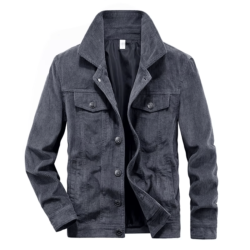 Classic Fit Button Down Jacket