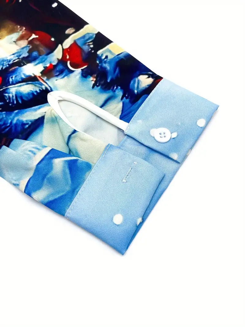 Fun Santa Claus Holiday Shirt