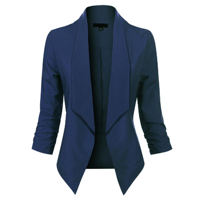 Classic Oversized Women's Long Blazer Jacket