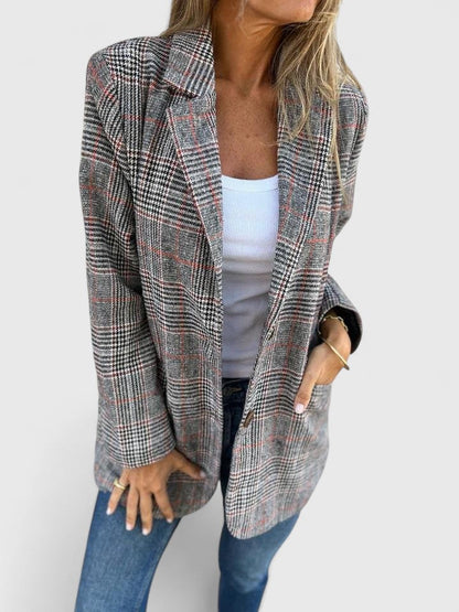 Relaxed Fit Classic Blazer