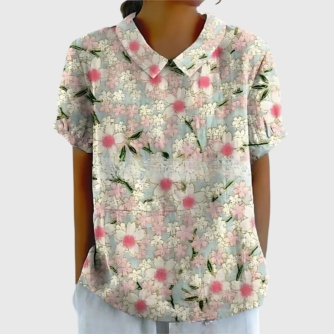 Elegant Floral Blouse for Women