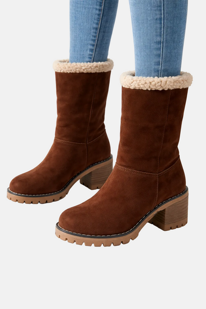 Cozy Women's Insulated Snow Boots Fur Lined