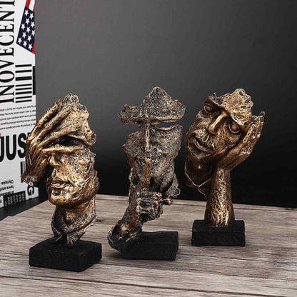 Unique Modern Metal Art Sculpture - Pexav