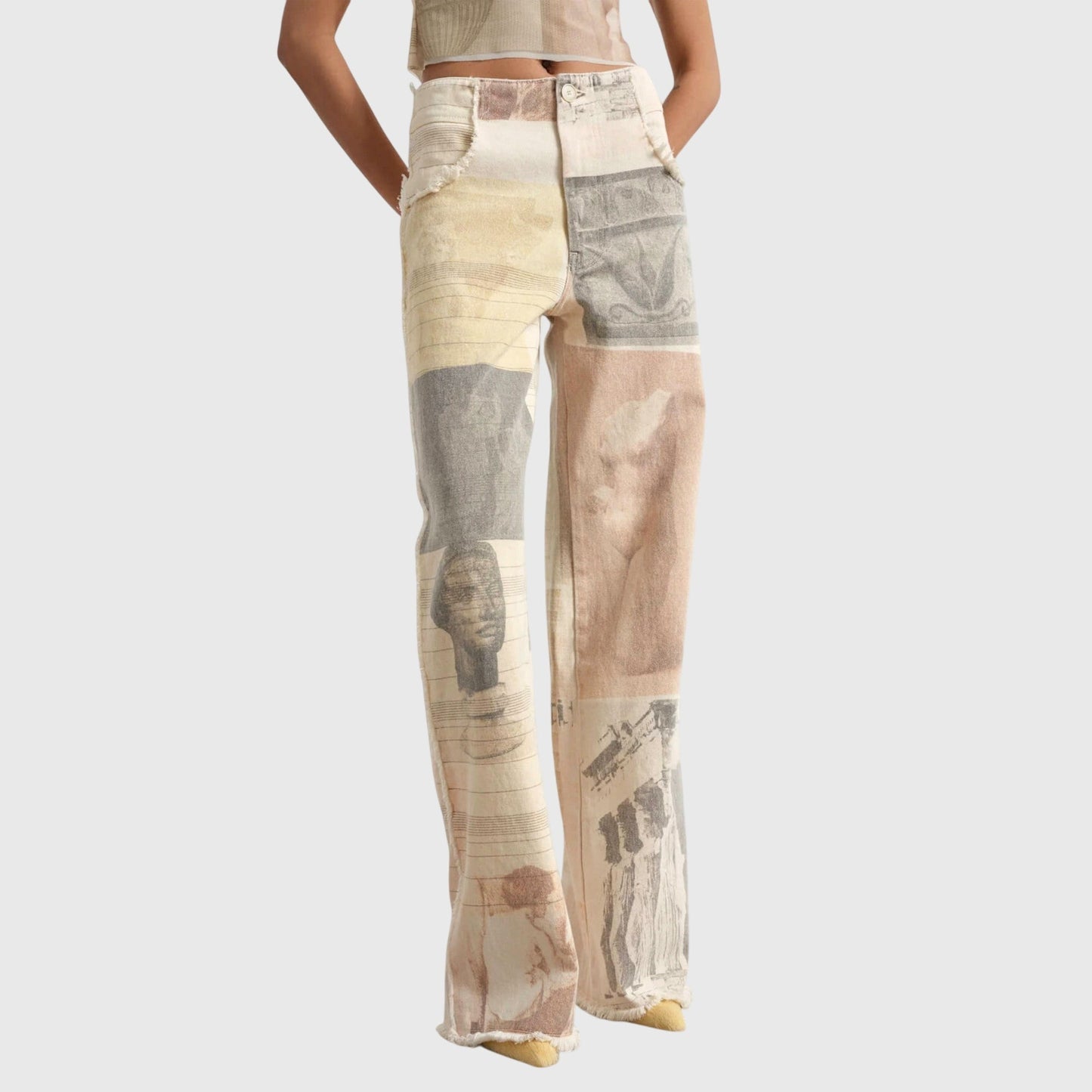 Comfortable Straight Leg Jeans - Olytrend