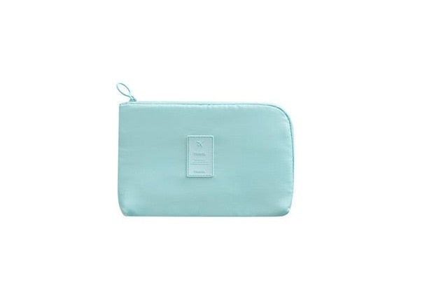Portable Travel Cable Storage Case