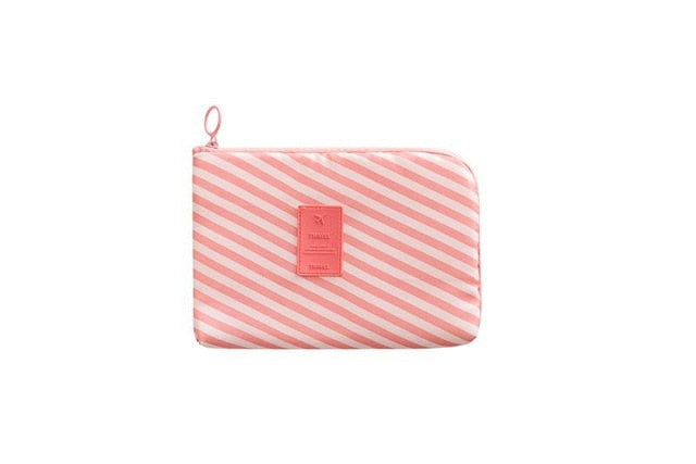 Portable Travel Cable Storage Case