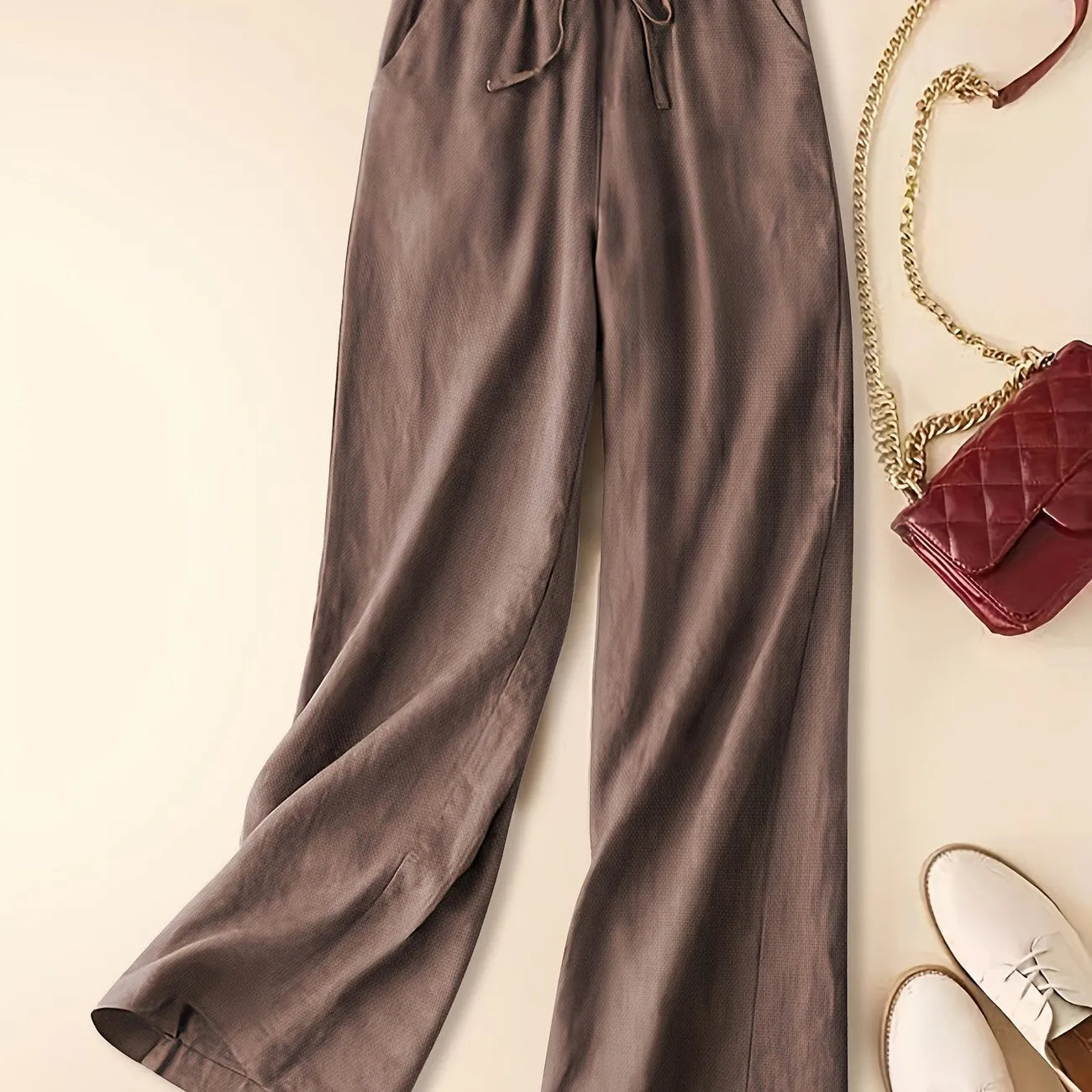 Comfortable Loose Fit Drawstring Pants