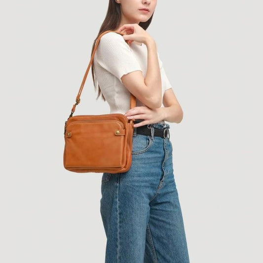Small Zip Crossbody Purse Adjustable Strap Bag - Nocini