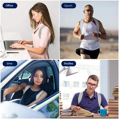 Adjustable Posture Corrector - BackGuard-S-Nora Luxe