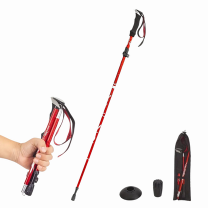 Collapsible Hiking Staff - TrekPro - Pexav