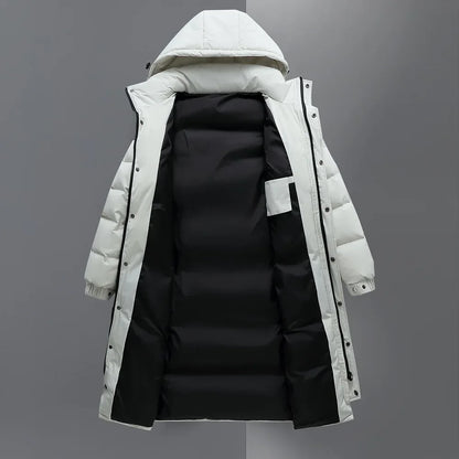 Warm Men's Down Parka Coat