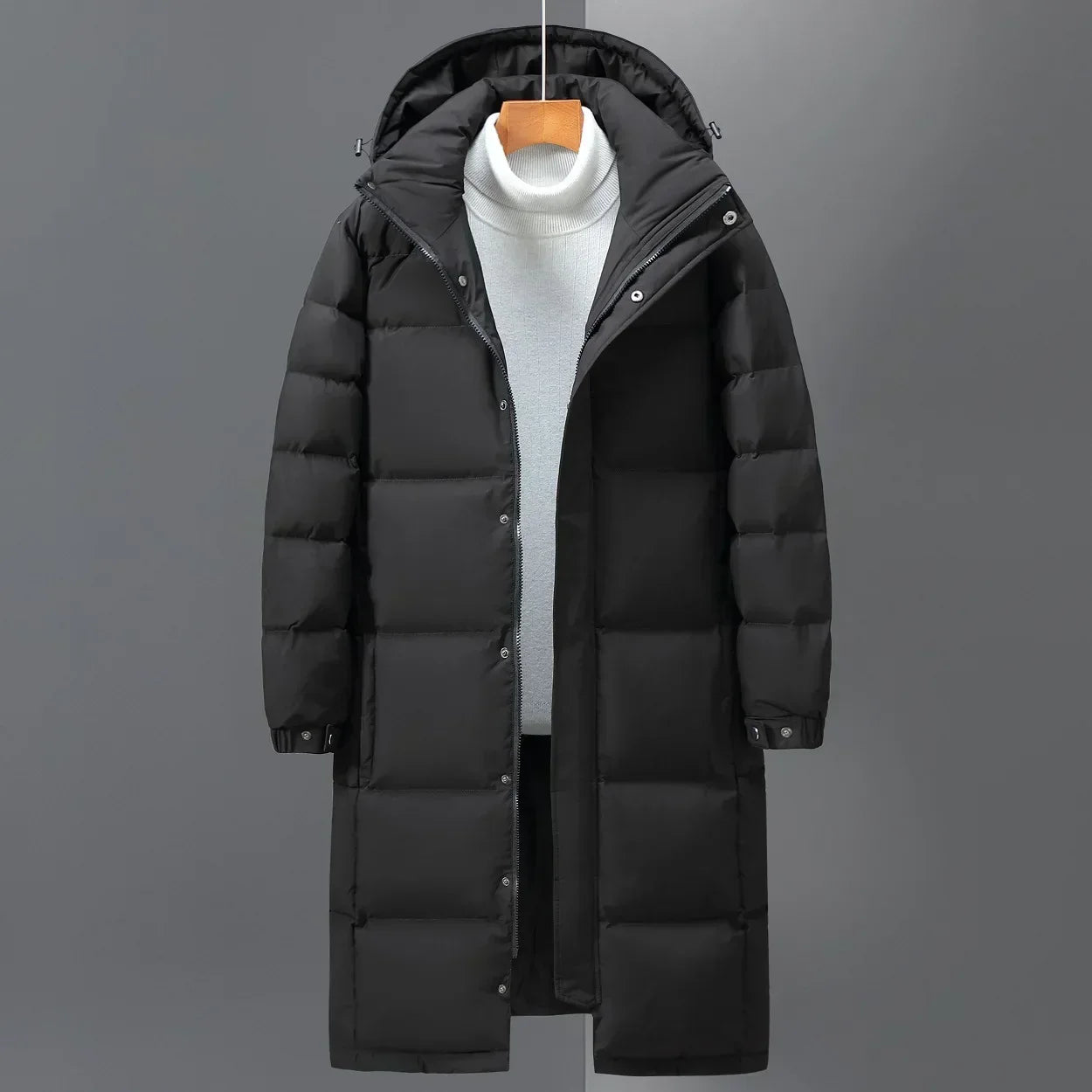 Warm Men's Down Parka Coat