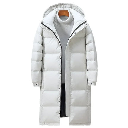 Warm Men's Down Parka Coat - Pexav