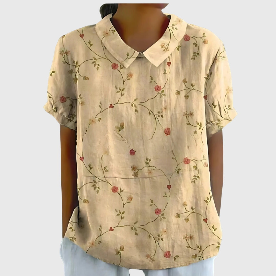 Elegant Floral Blouse for Women