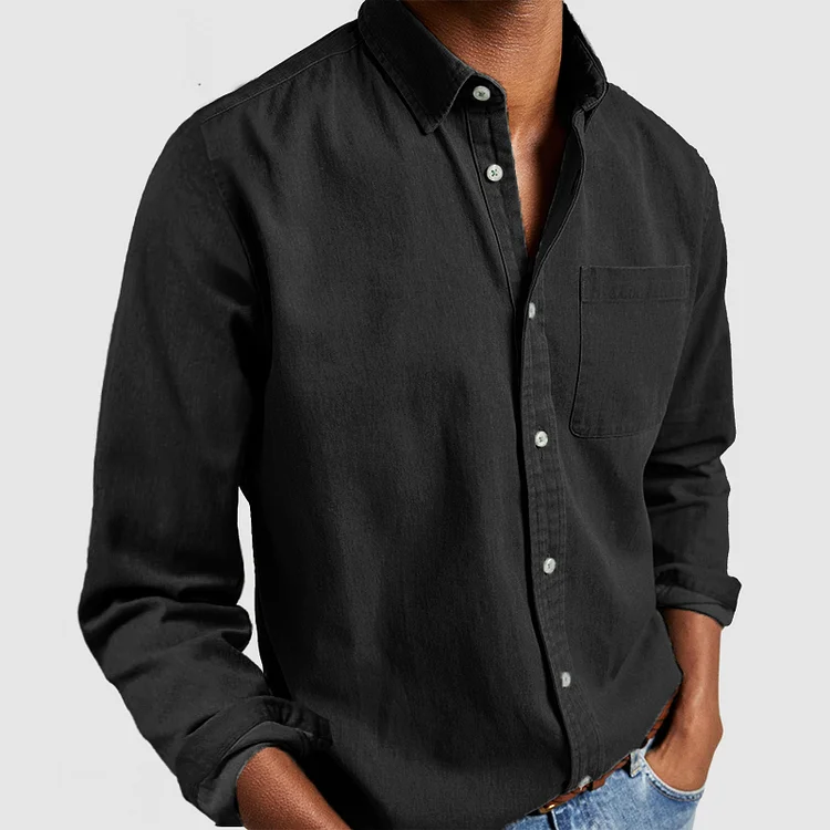 Relaxed Fit Men's Comfort Shirt