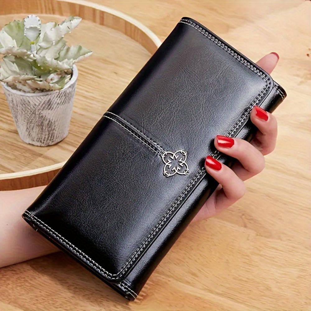 Classic Genuine Leather Fold Wallet