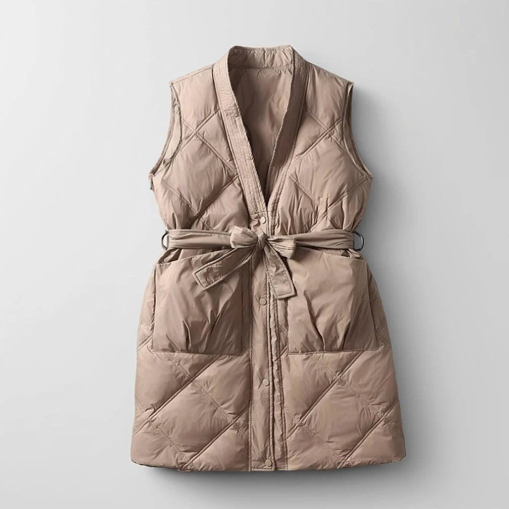 Warm Padded Waistcoat for Ladies - Nocini