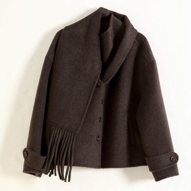 Comfortable Women's Short Coat – Warm Casual Jacket