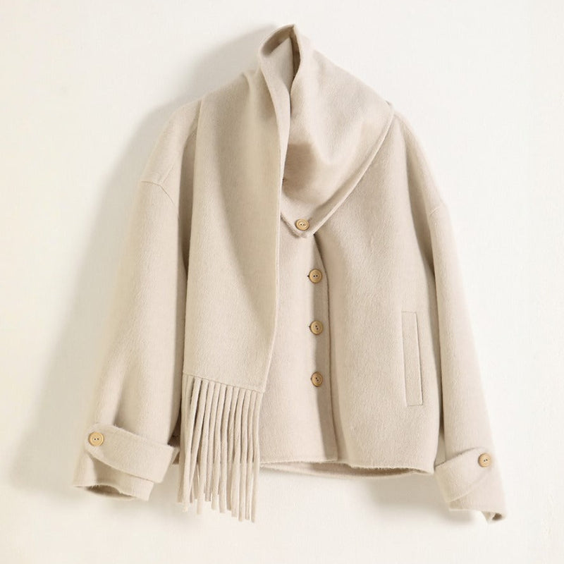 Comfortable Women's Short Coat – Warm Casual Jacket