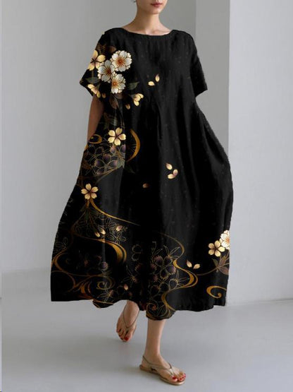 Image of Alana | Women's A-Line Midi Dress
